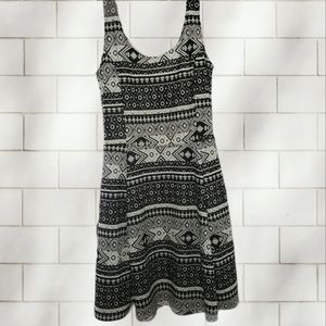 *M* B&W Pattern Party Dress Divided by H&M